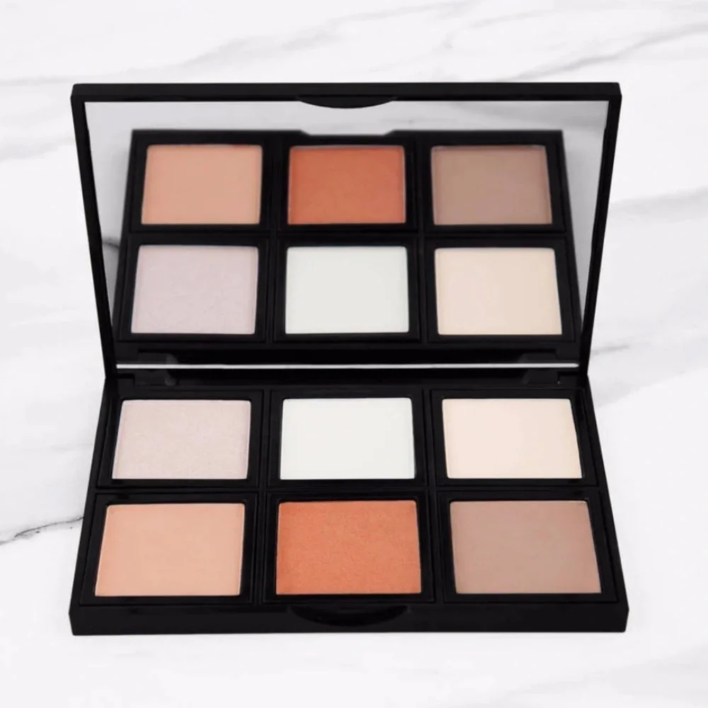 RUDE Audacious 6-Shade Contour Palette NIB